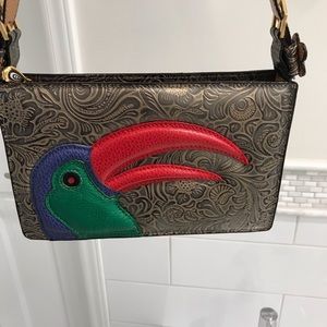Colorful Parrot Purse
